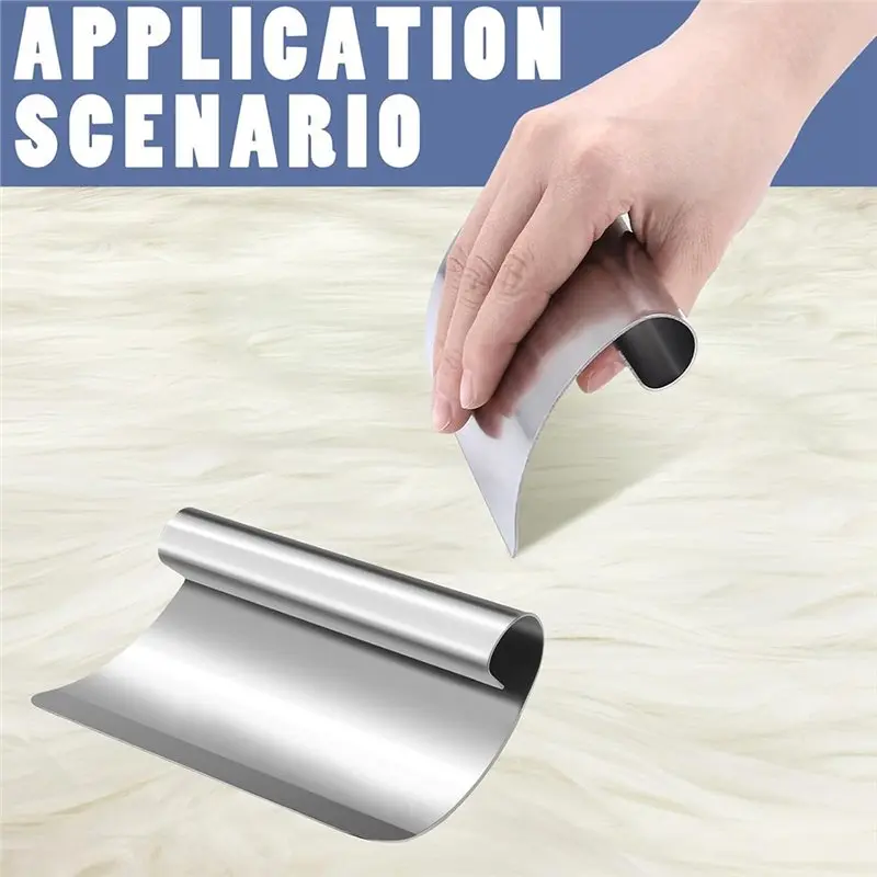 2025 حار نمط 2 قطعة سكين اللحم سكين التحنيط أداة لوازم الفولاذ المقاوم للصدأ الحيوان إخفاء مكشطة اللحم إزالة السيارات سكين
