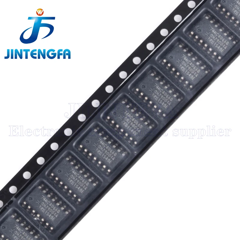 10PCS 74HC4066D SN74HC4066DR SOIC-14 74HC4066PW MC74HC4066ADTR2G HC4066 TSSOP-14 SMD Quad single-pole single-throw analog switch