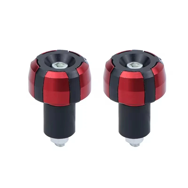 

Universal modified 22MM Aluminum Motorcycle Handlebar End Plugs Falling Protector dual color handle plug