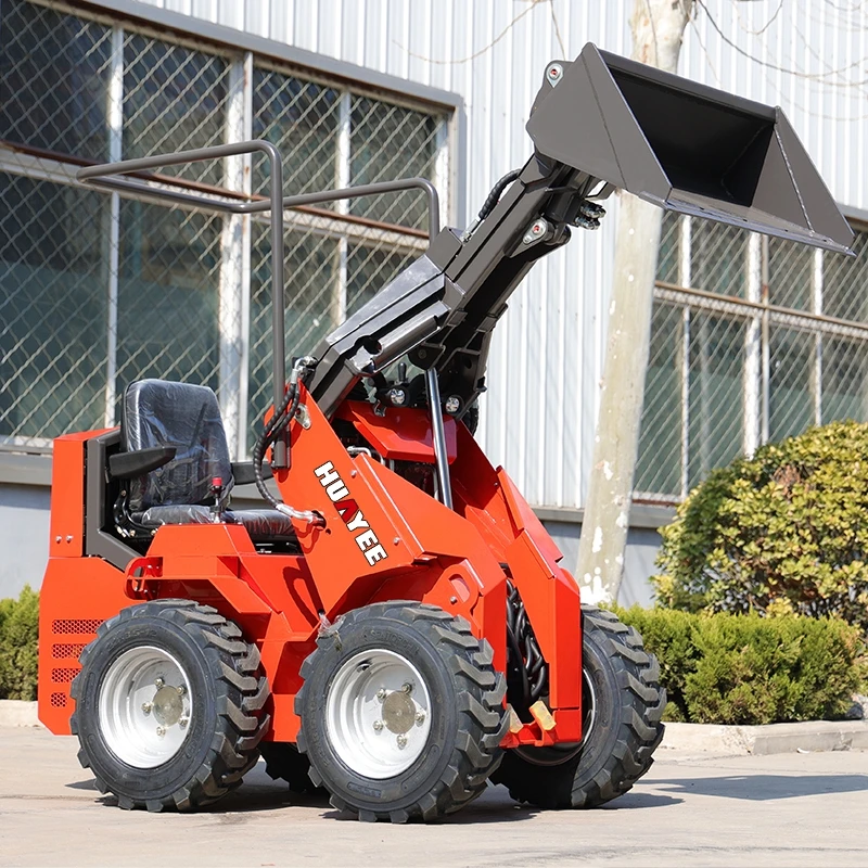 

Fast delivery Mini Skid Steer Loader CE EPA RURO 5 Engine Skid Steer loader Customize Seated Operation Wheel Mini Loaders