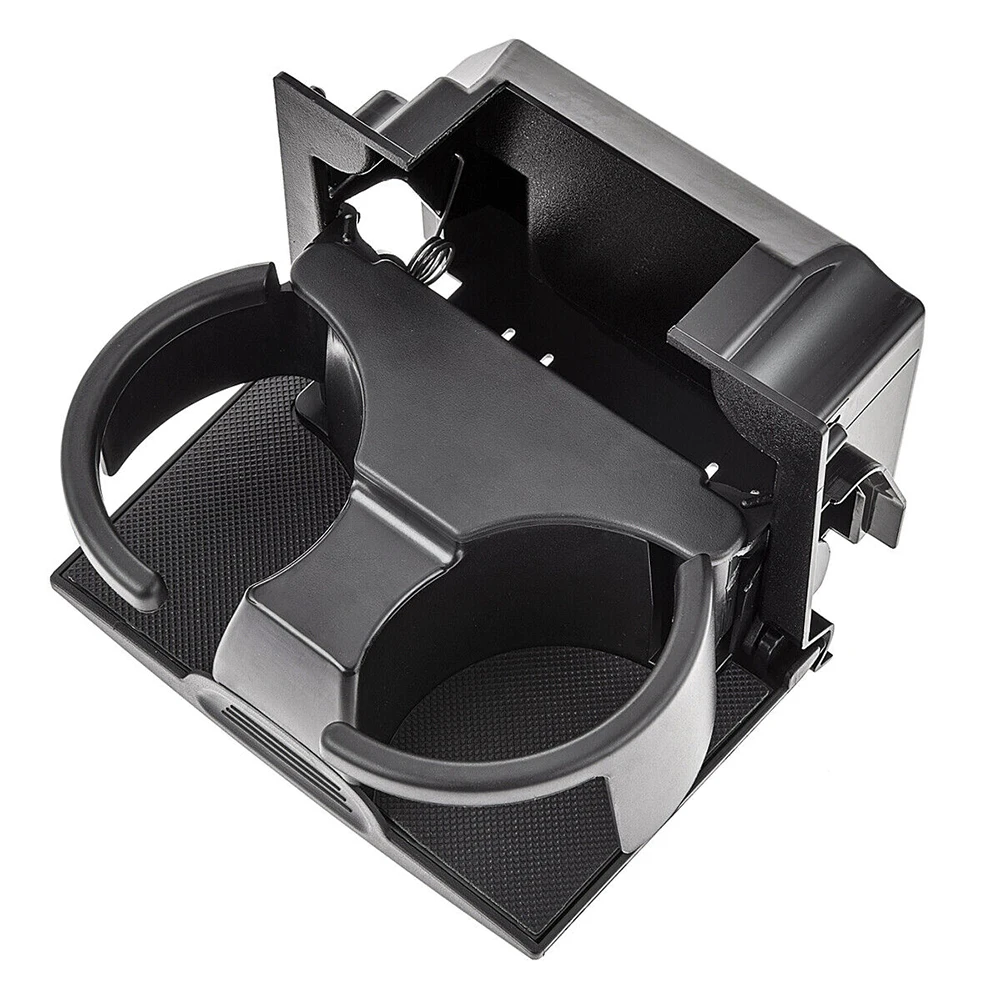 

Rear Center Console Cup Holder 1* 1pcs 1x High Quality Plastic Black Car Easy To Install For Nissan Pathfinder