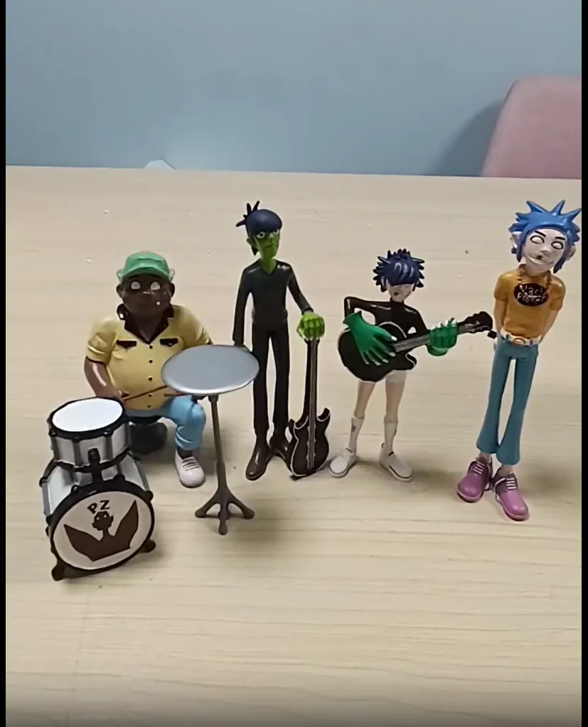 

Немецкое качество, независимая рок-группа, горилаз-группа, имитация смолы, ручная модель, мастерство изготовления из смолы