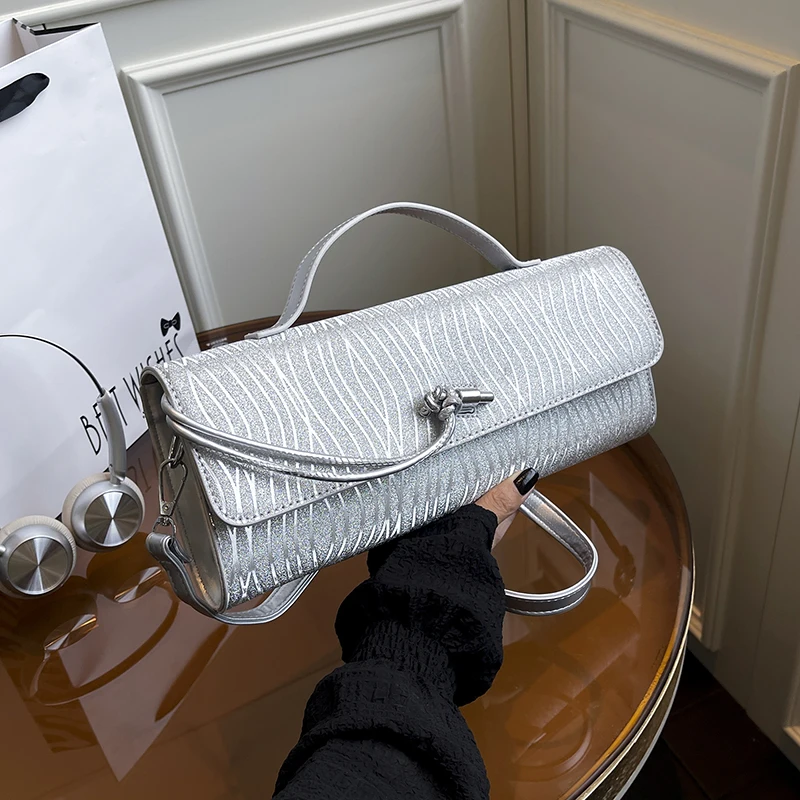 

Elegant Luxury Shoulder Bag For Women, Leather Material With Convertible Design, Popular Classic Handbag By Famous Designer