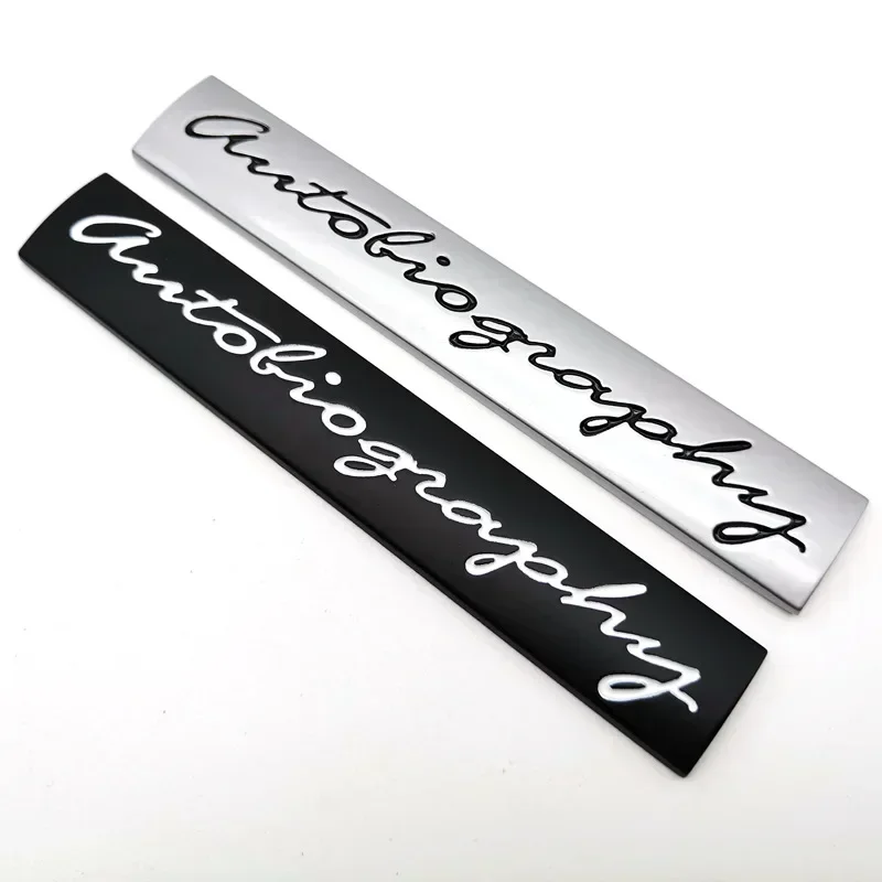 3D Metal Autoliography Logo Rear Trunk Boot Emblem Badge Car Sticker Decals for Land Range Rover Sport l405 l322 l494