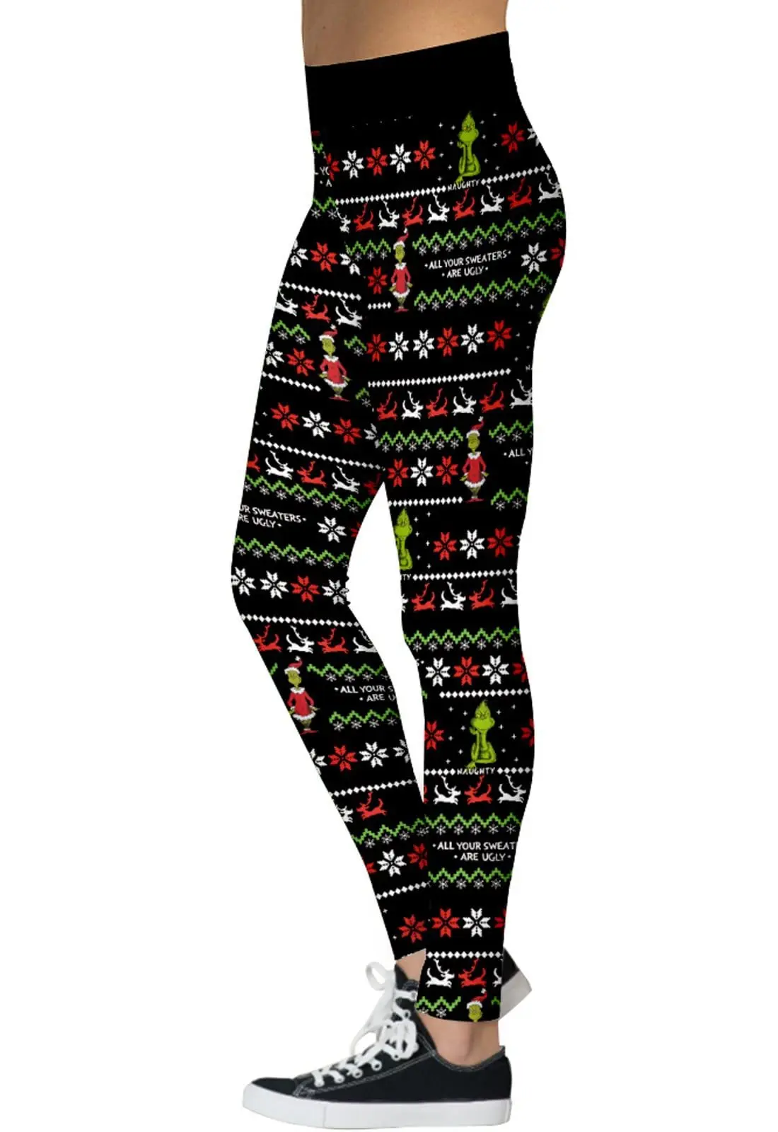 

Wave Christmas Leggings Women 3D Printing Tights Yoga Pants Gym Leggin Ladies Seamless Leggins for Female Leginsy Sexy Legins