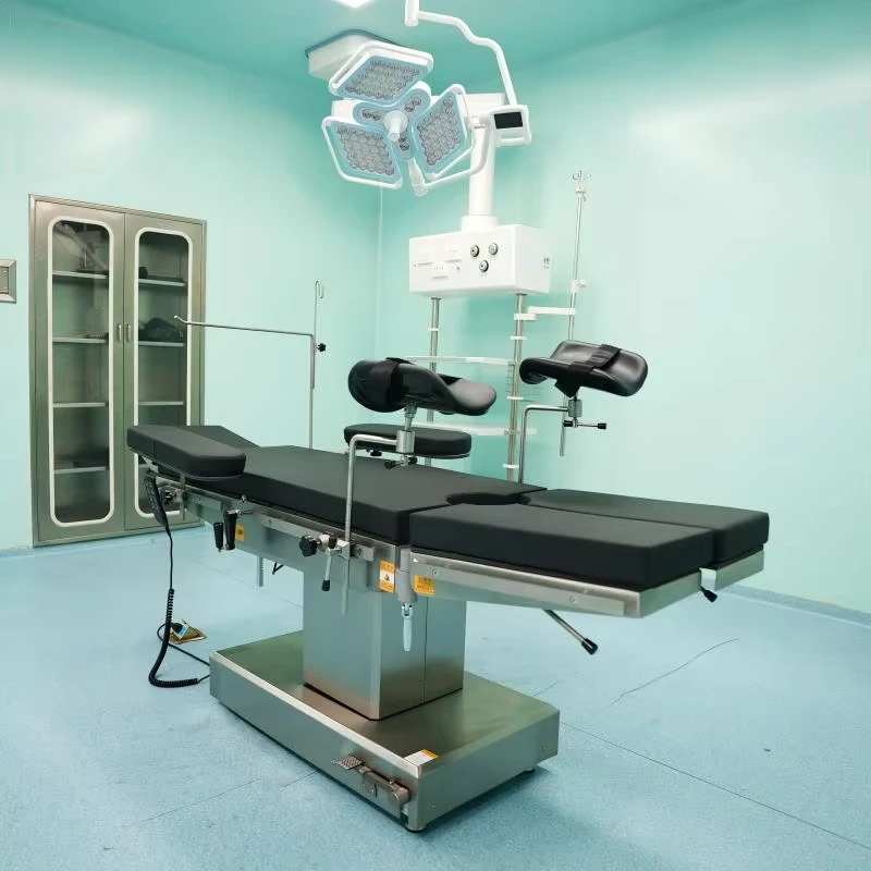 CH High Quality Electric Manual Radiolucent Operating Table Hydraulic Surgical Operation Table