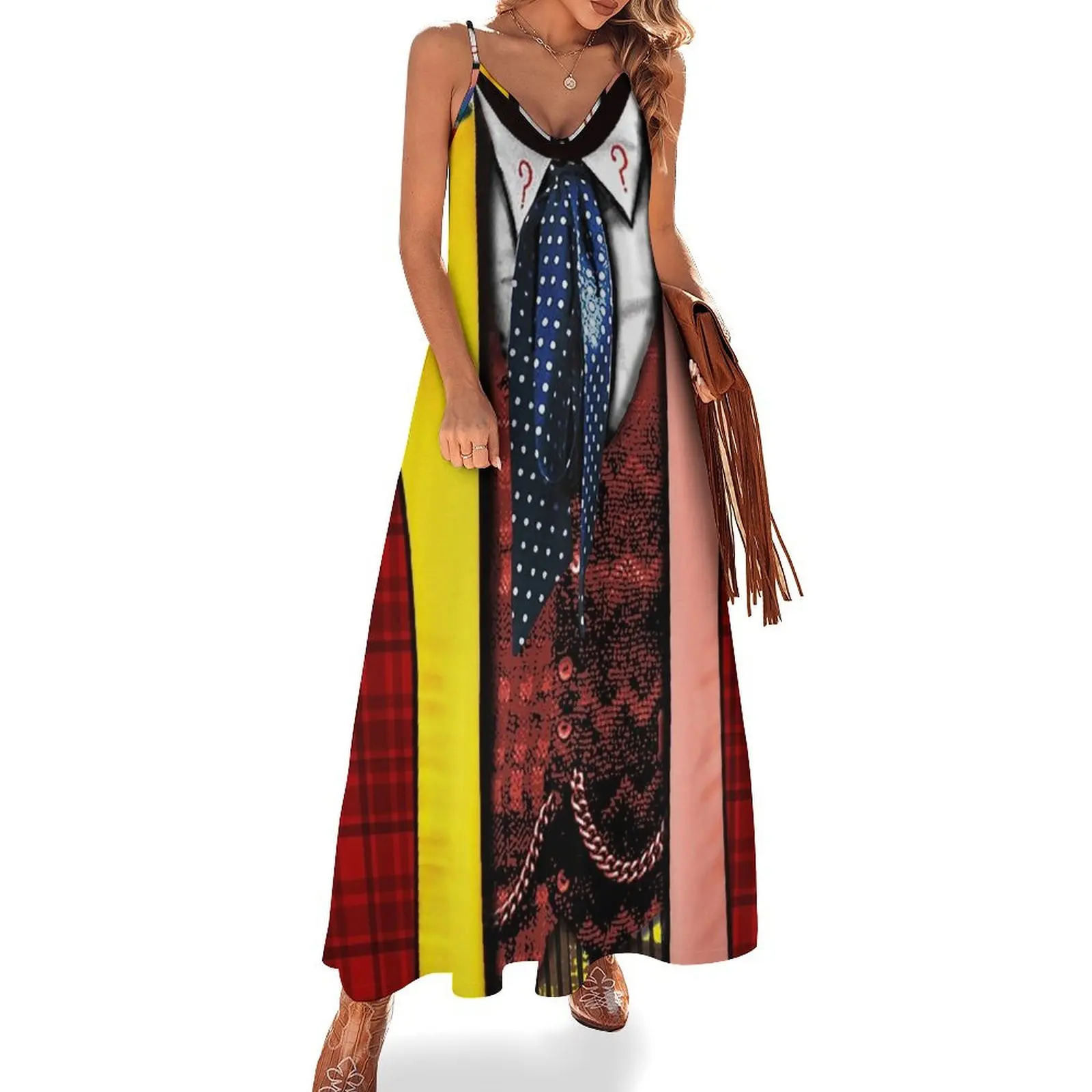 

6th Doctor T Sleeveless Dress Dress woman Long dresses loose women's dress