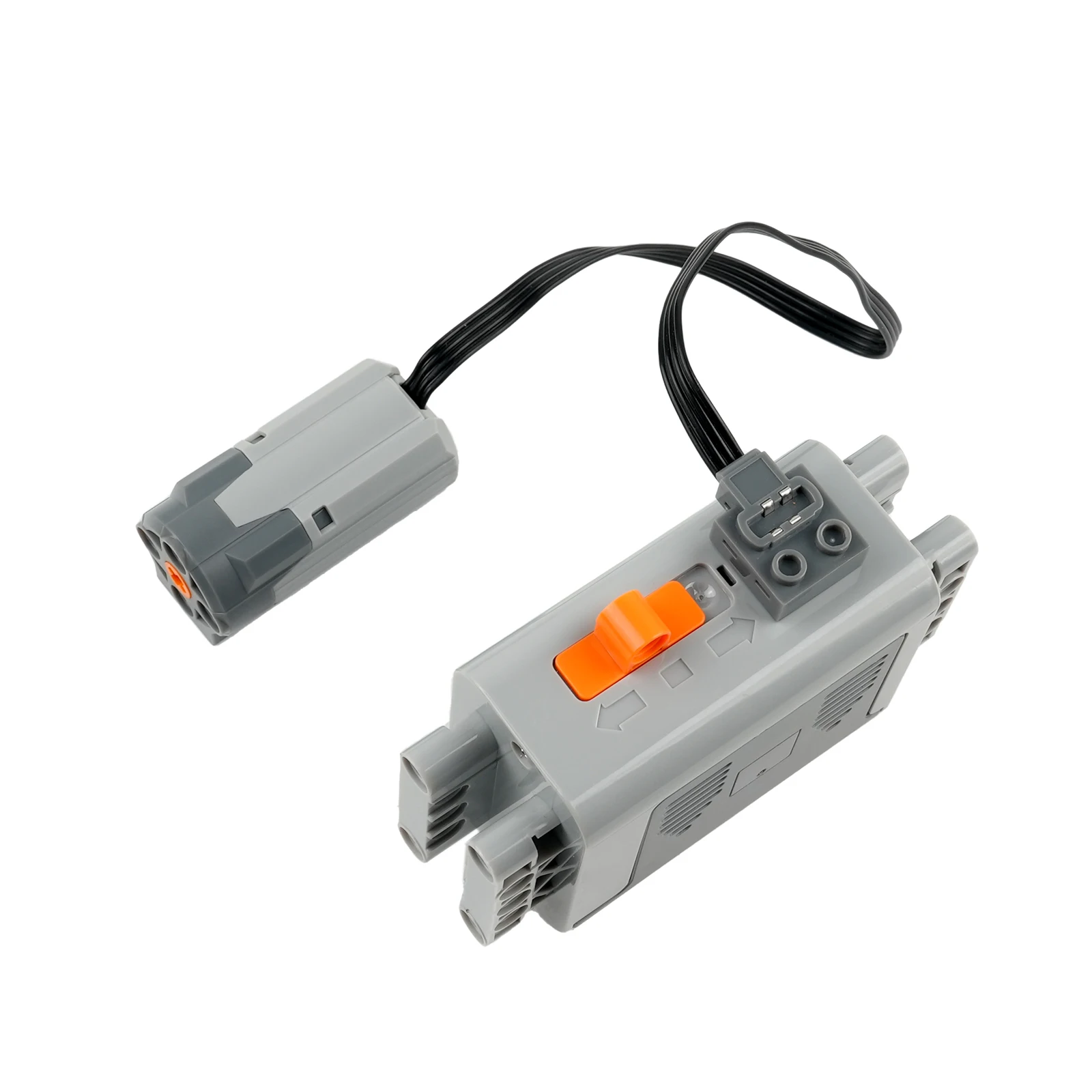 Kit de blocs de construction électroniques techniques MOC avec fonctions d'alimentation RC pour les projets de voiture de bricolage créatifs compatibles avec la série 8883