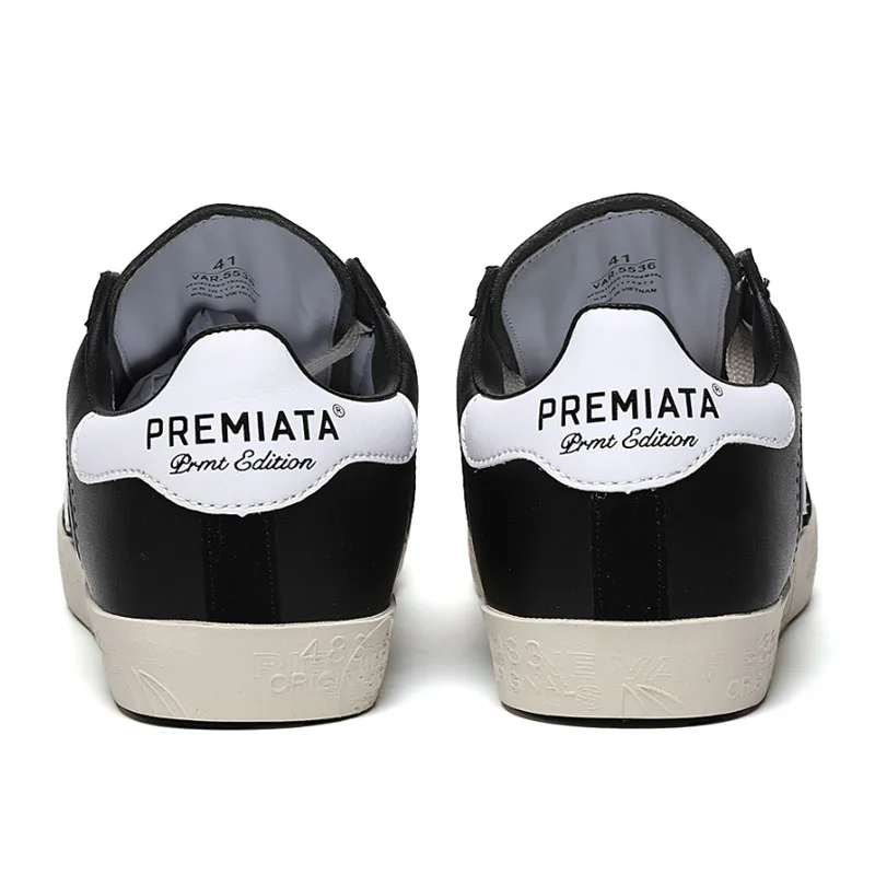 PREMIATA-Sapatos casuais masculinos leves de madeira, tênis de sola plana, resistente ao desgaste, respirável, com cordões, esportes ao ar livre