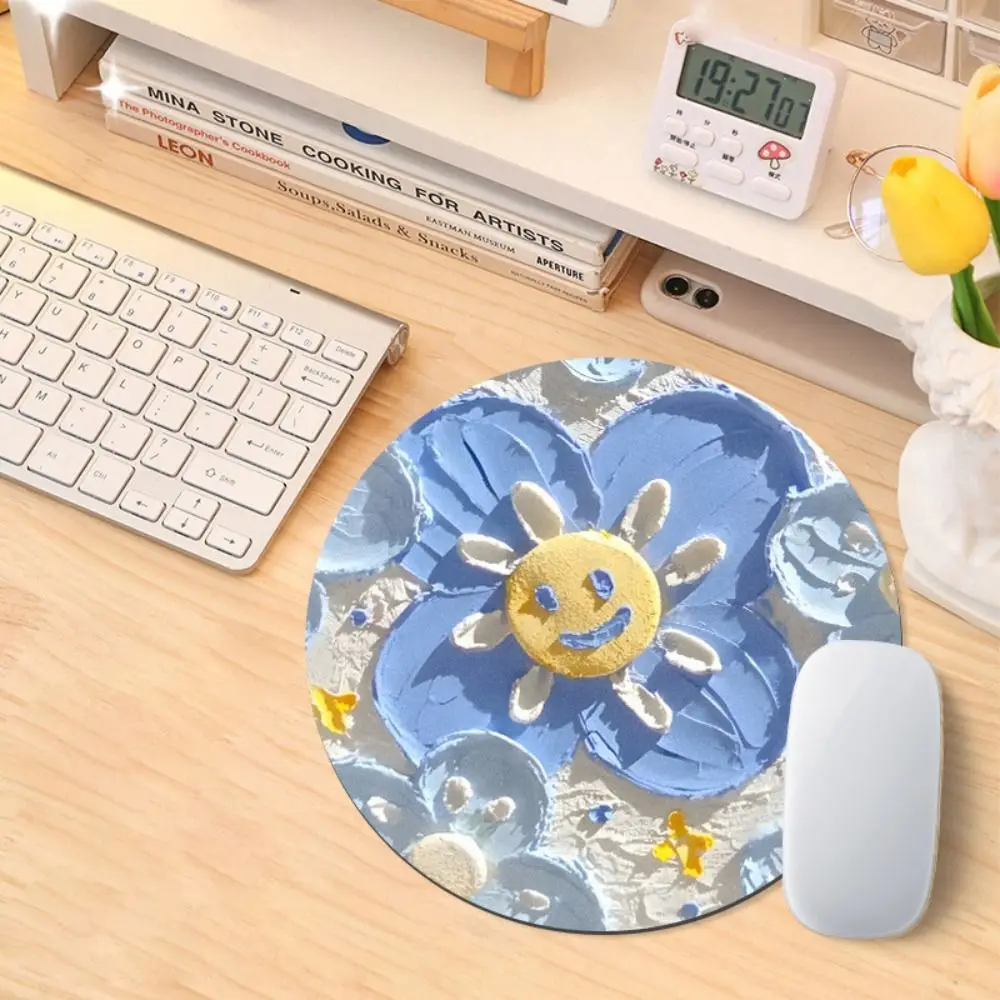 Multipurpose Rubber Mouse Pad Non Slip Waterproof Computer Keyboard Pad Rubber Base Mouse Pad Office