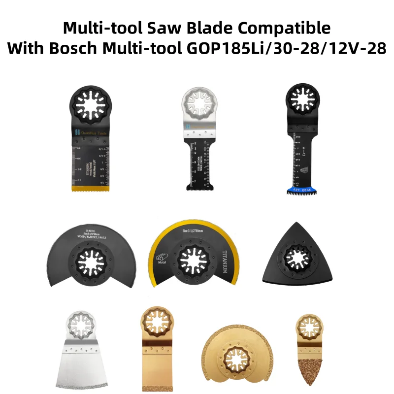 Multitool zaagblad compatibel met Bosch multitool GOP185Li/30-28/12V-28