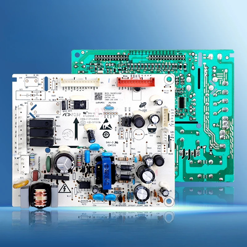 

Разборка компьютерной платы холодильника Hisense Ronshen BCD-590WTGVBP/WVS1HPGA 1915700.