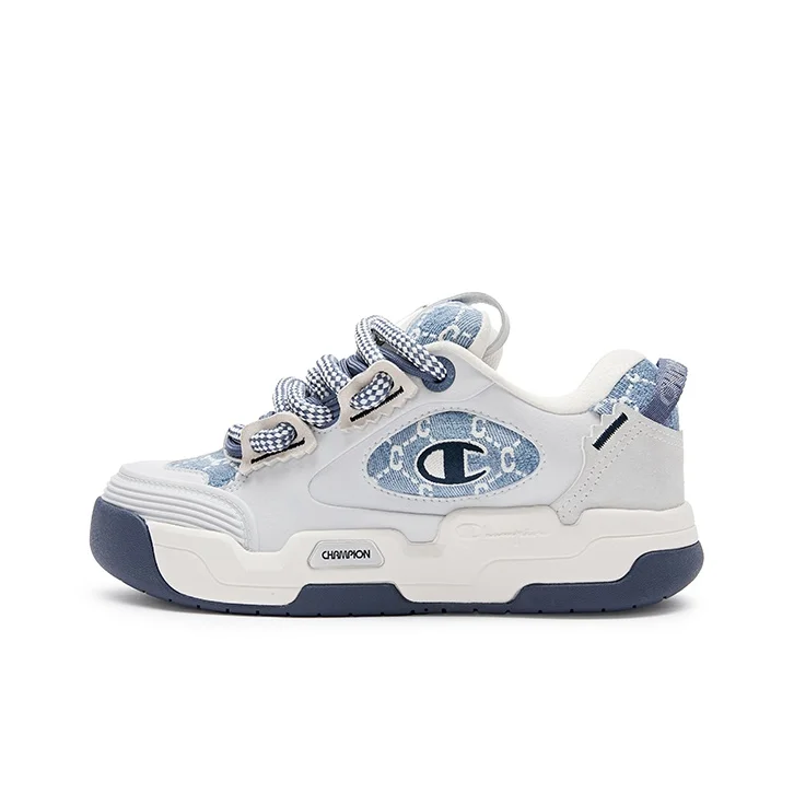 Champion Low top Skateboard Shoes Women's Dark Blue U4AFCTW01M8