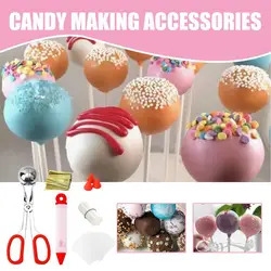 302pcs Lollipop Making Kit Accessories Reusable Funny Cake Pop Supplies for Wedding Parties Safe materials healthy and reliable