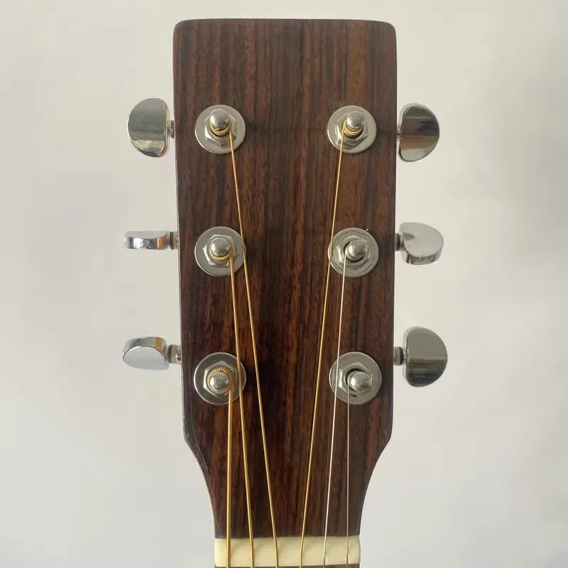 A958/A861 OEM Order All Solid Acoustic Guitar Spruce with Mahogany 20 Frets Custom Guitar Quality Nice Sound Special Sales