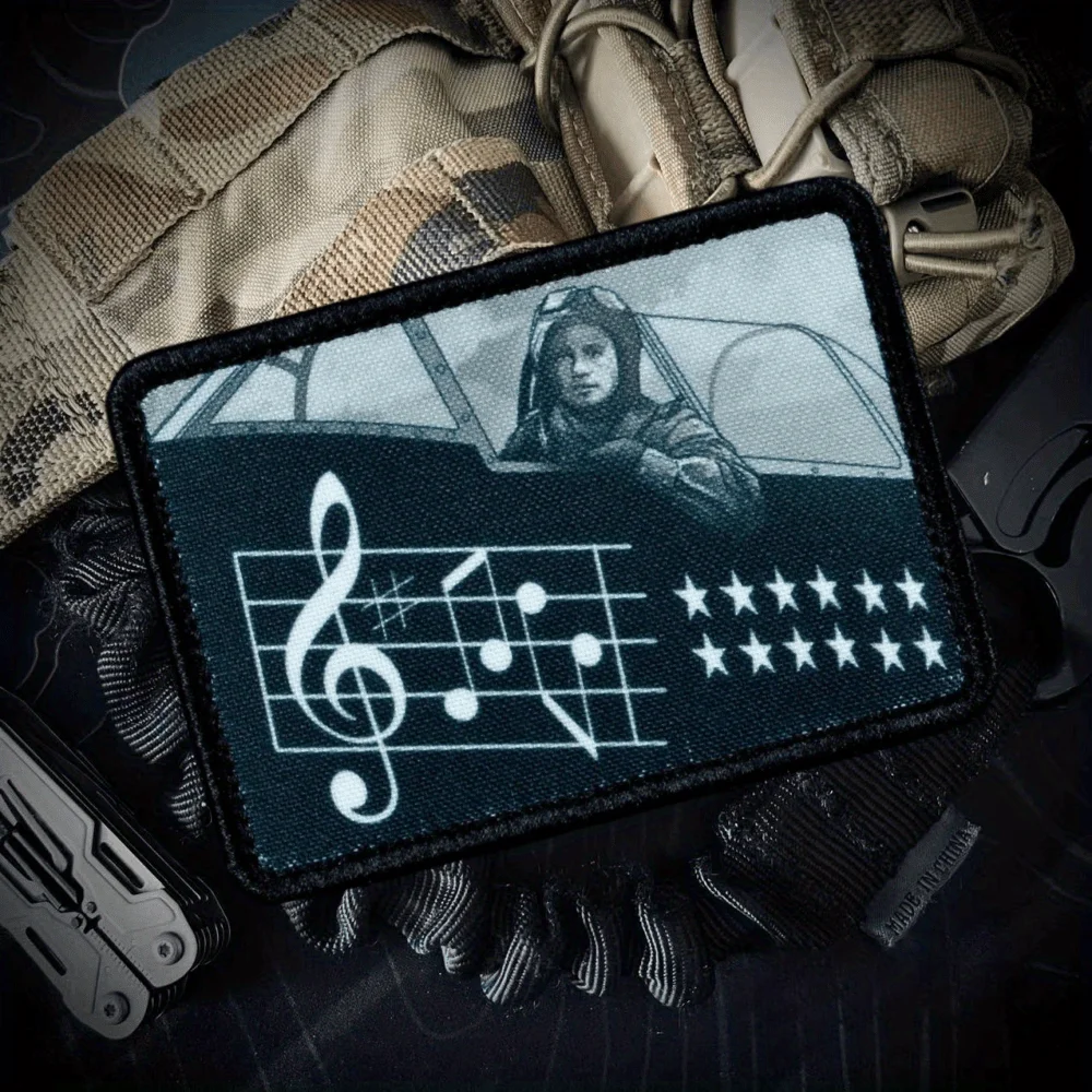 Parche táctico - gancho y bucle, insignia moral militar para mochila - imagen 5