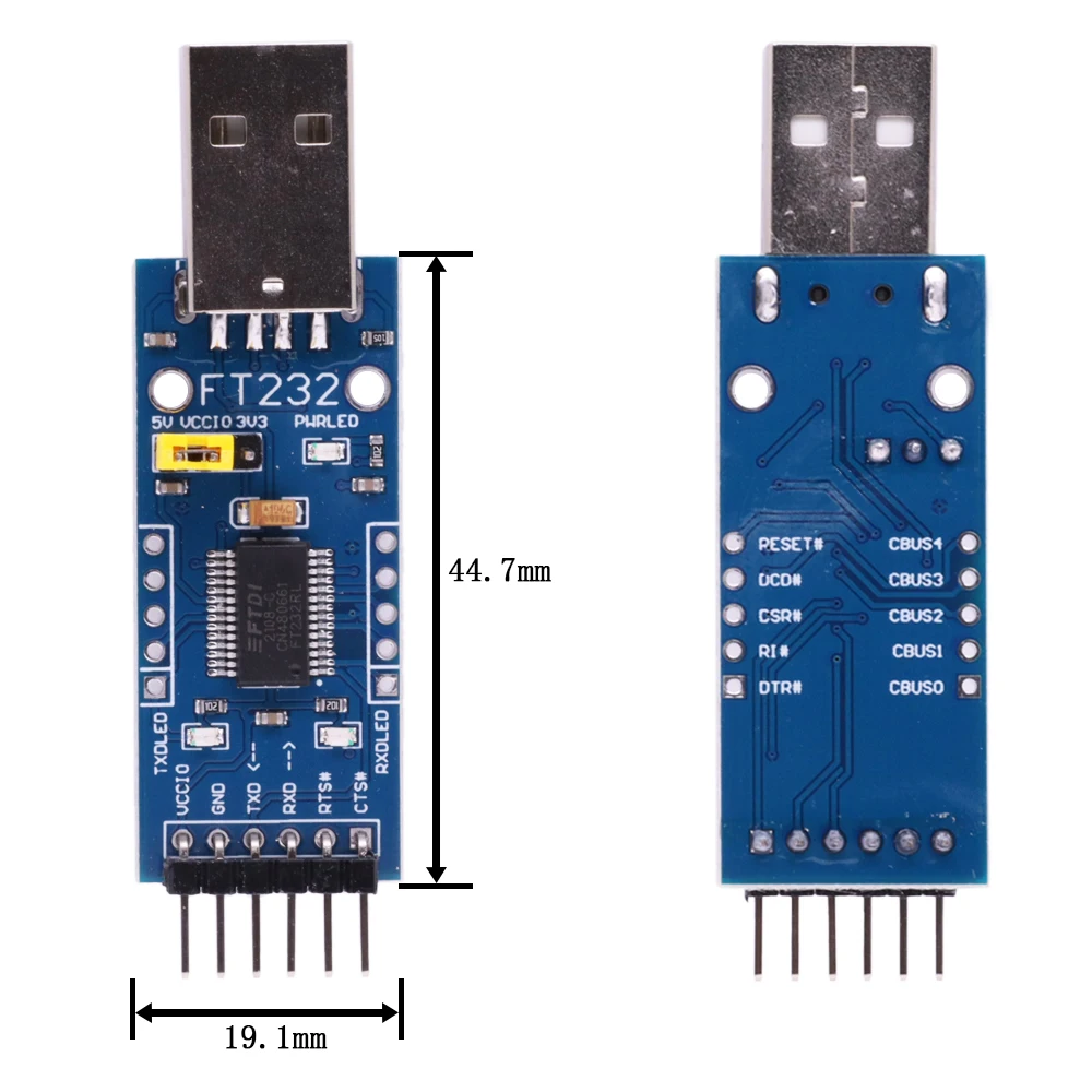 ADUM3201 FT232 izolacja fotoelektryczna moduł portu szeregowego USB 3.3V 5.5V do TTL izolacja adaptera FT232RL FTDI