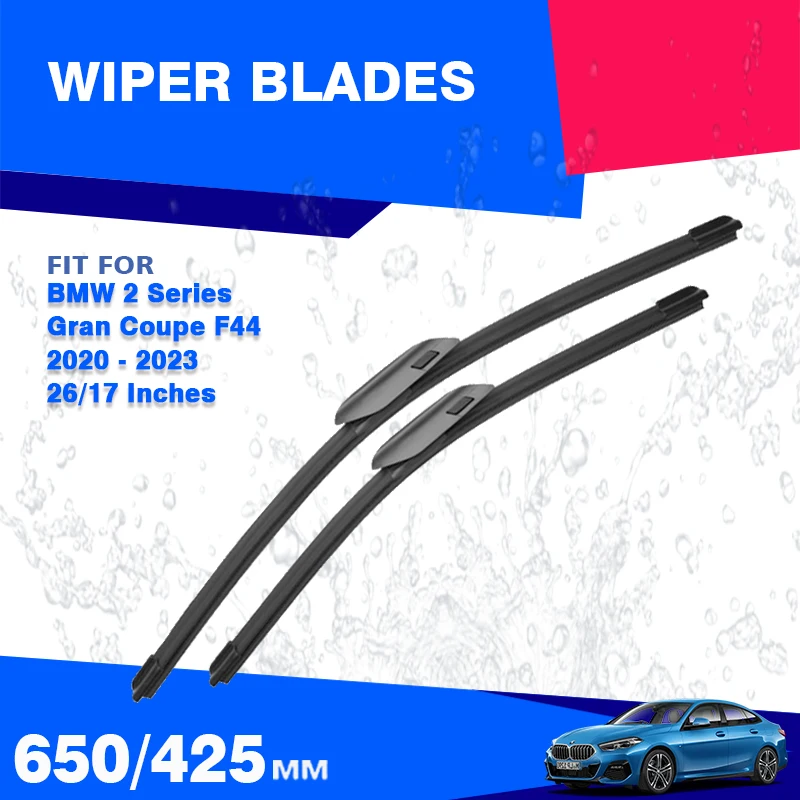 Front Wiper Blades For BMW 2 Series Gran Coupe F44 2020 2021 2022 2023 Windscreen Windshield Window Accessories 218i 220i 228i