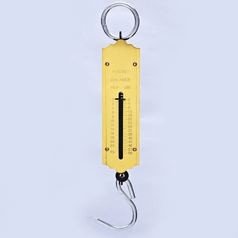 YYSD Luggage Scale Portable Handheld Suitcase Weight Scale Mechanical Scale 12/50kg