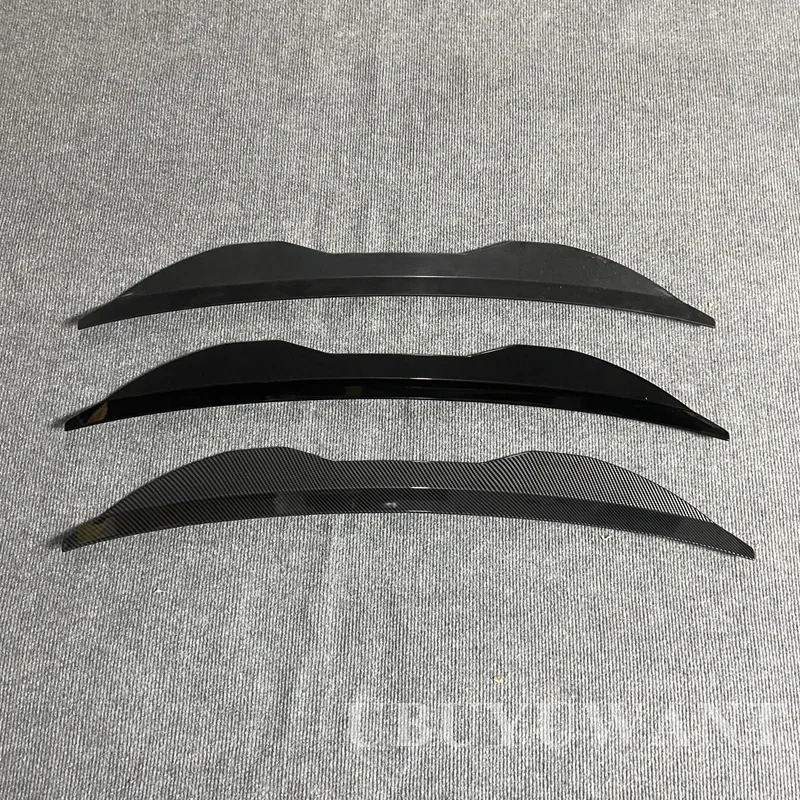 UBUYUWANT REAR SPOILER WING For Renault Clio 5 2019 - 2022 Gloss Black ABS Plastic Clio Car Roof Spoiler Tail Wing Universal