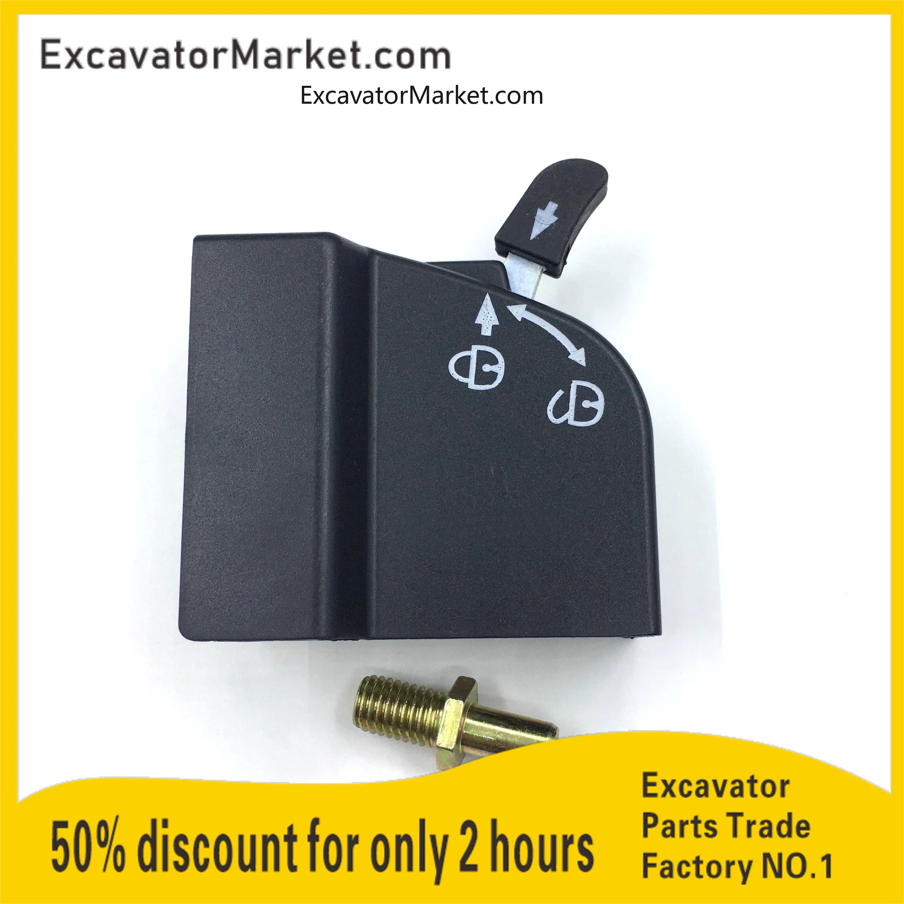 Excavator spare parts For PC130/200/350/360-7-8 Windshield Locks construction machinery parts for komatsu  Excavator Accessories