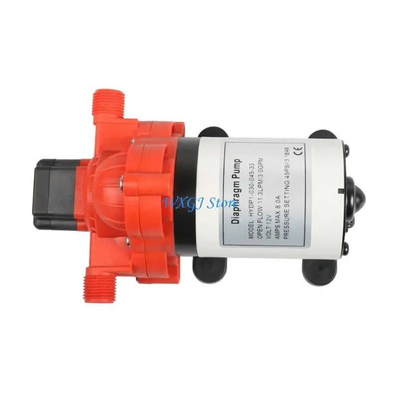 37JE Efficient 12V Diaphragm Pump For Marine Water Systems And Cleaning Equipment