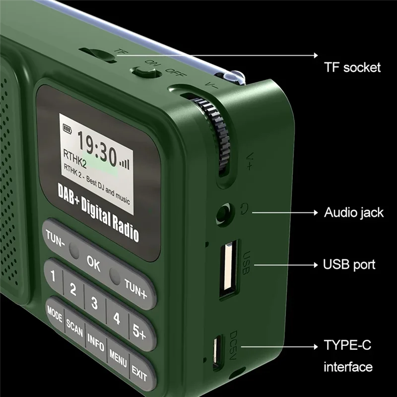 Portable Dab+ Digit… - image