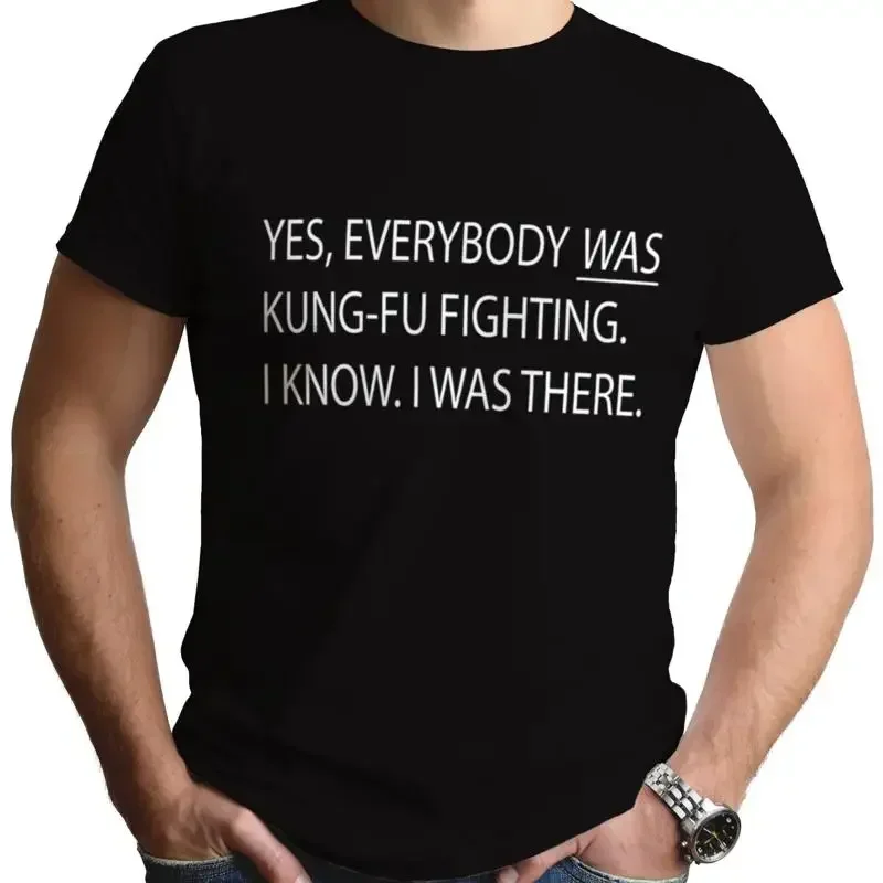 Everybody Kung Fu T Shirt Fighting Funny Novelty Top Joke Men'S Idea