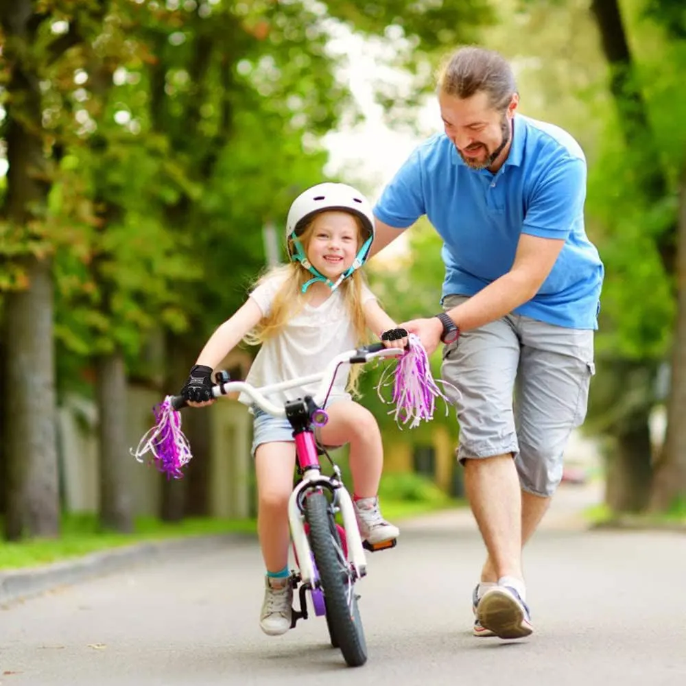 1 paio di guanti da ciclismo con mezze dita per bambini guanti antiscivolo regolabili senza dita guanti ammortizzanti per ragazzi e ragazze che