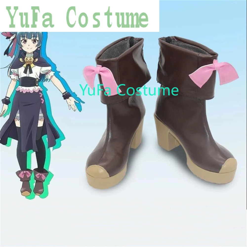 SUNSHINE in the MIRROR Lovelive Sunshine Love Live Cosplay Shoes Boots Game Anime Halloween Christmas  YuFa Costume