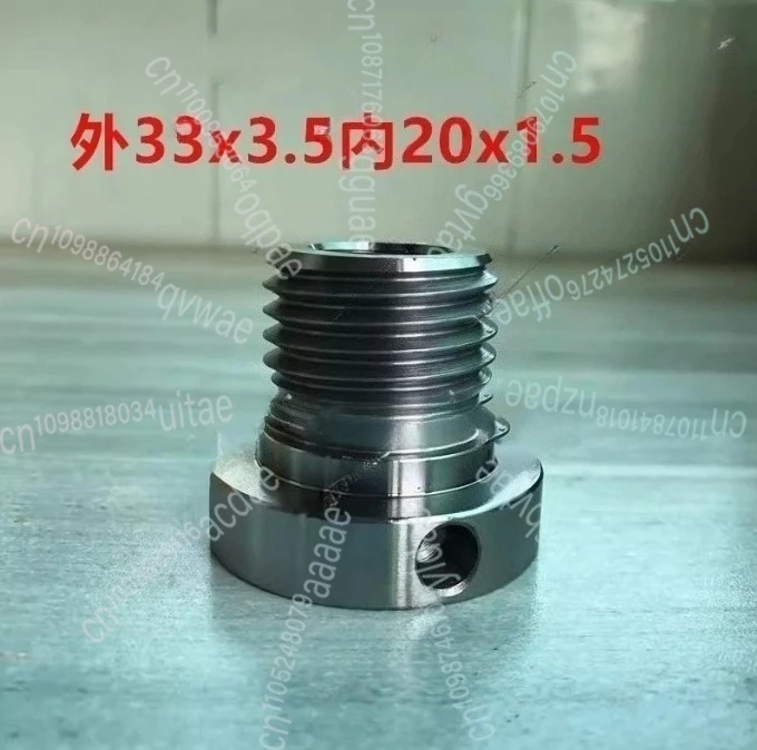 

Адаптер для токарного станка по дереву, переходник M33x3,5/M20x1,5, аксессуары для токарной обработки древесины, инструменты «сделай сам»