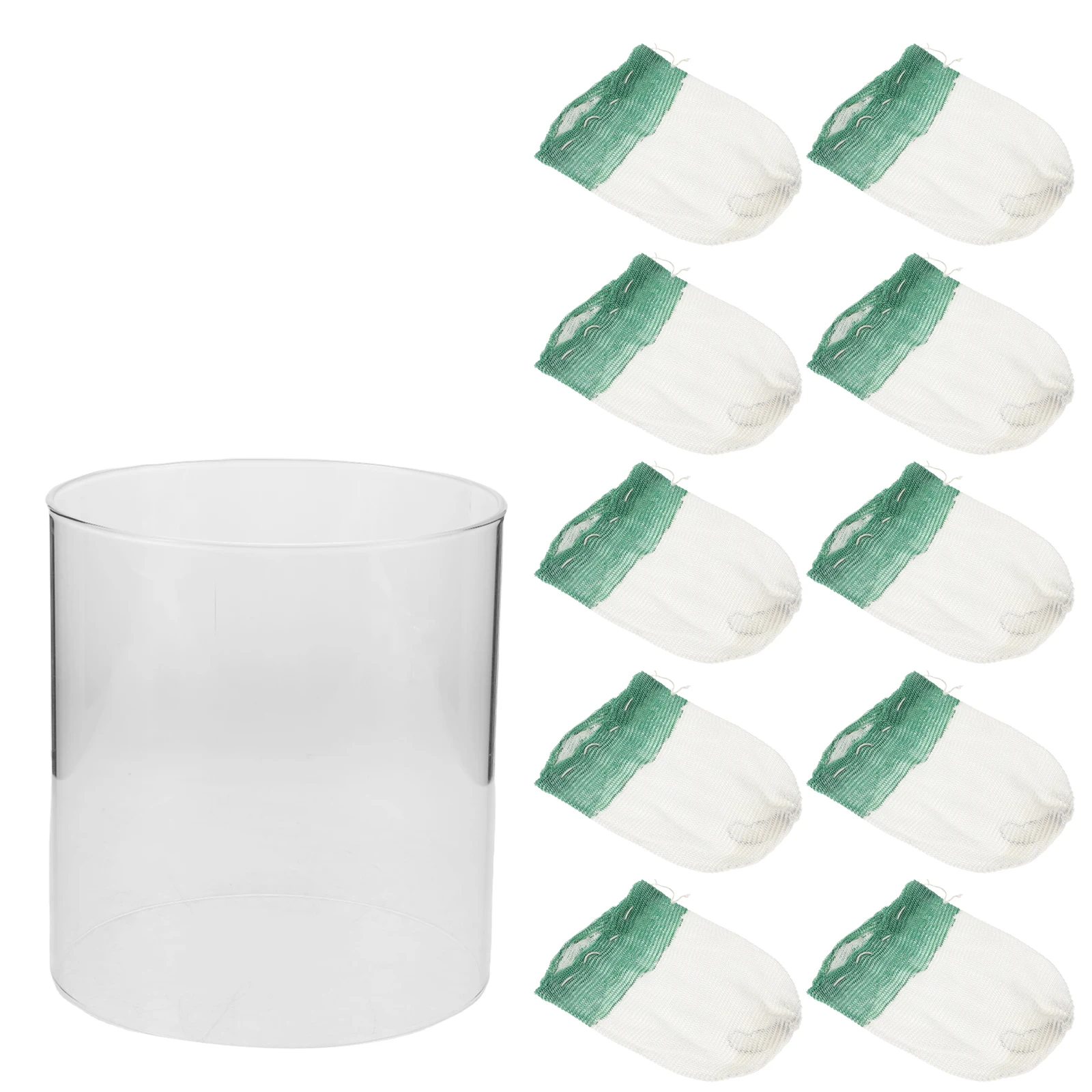 

1Set Outdoor Gas Lamp Mantles Heat Resistant Camping Lamp Shade Replacement Sturdy Bright Lantern Cover for Hiking Camping