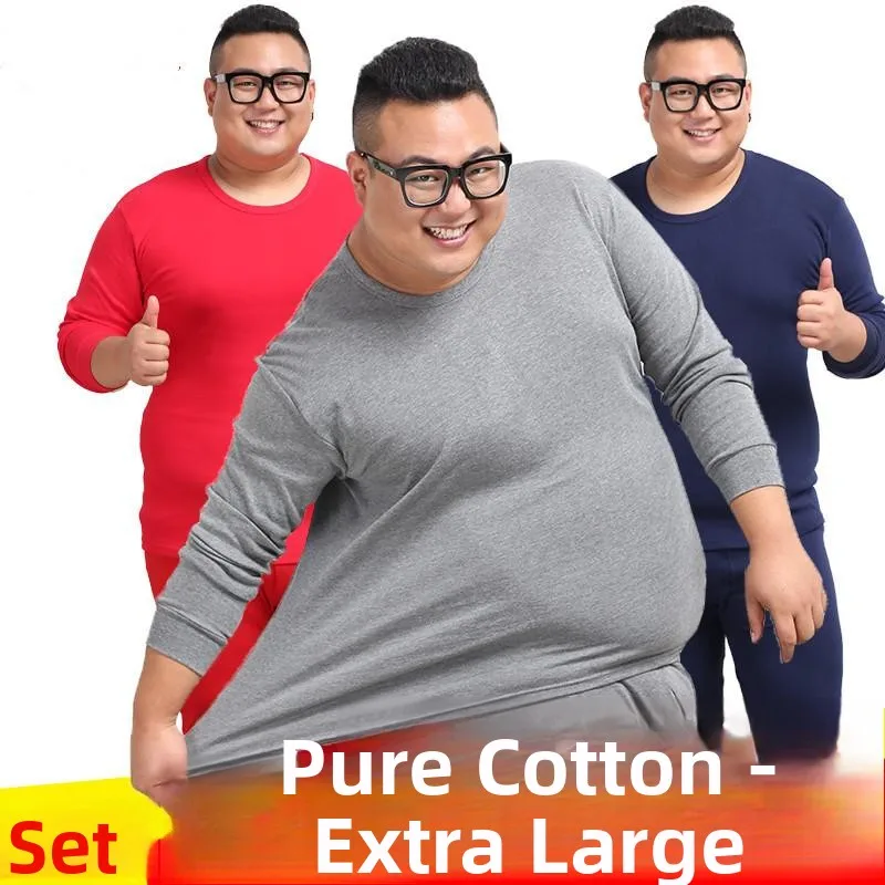 ensemble-de-sous-vetements-thermiques-pour-hommes-grande-taille-en-modal-col-rond-elastique-vetements-chauds-coupe-ajustee-vetements-d'interieur-automne-hiver-couche-de-base