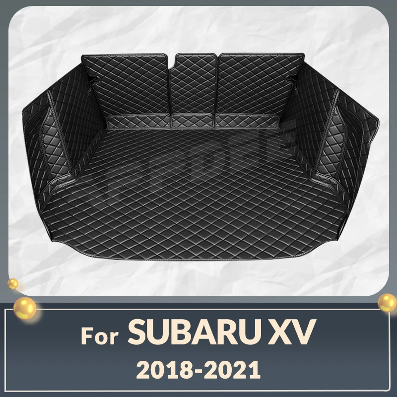 

Автомобильный коврик для багажника с полным покрытием для SUBARU XV SUV 2018-2021 20 19, автомобильный коврик для багажника, защитные аксессуары для салона автомобиля