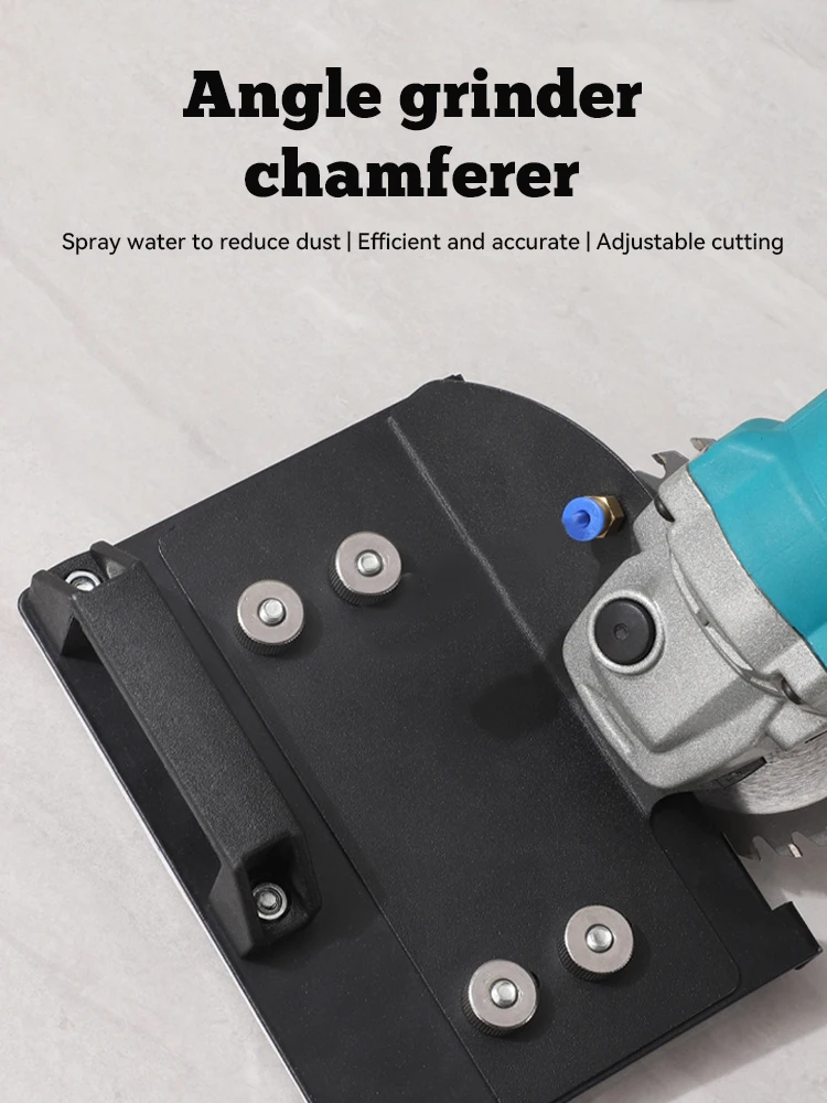 100 Type Angle Grinder Stand For Tile 45° Chamfer Cutting Metal Ceramic Tile Chamfering Frame Portable 45 °Angle Grinder Support