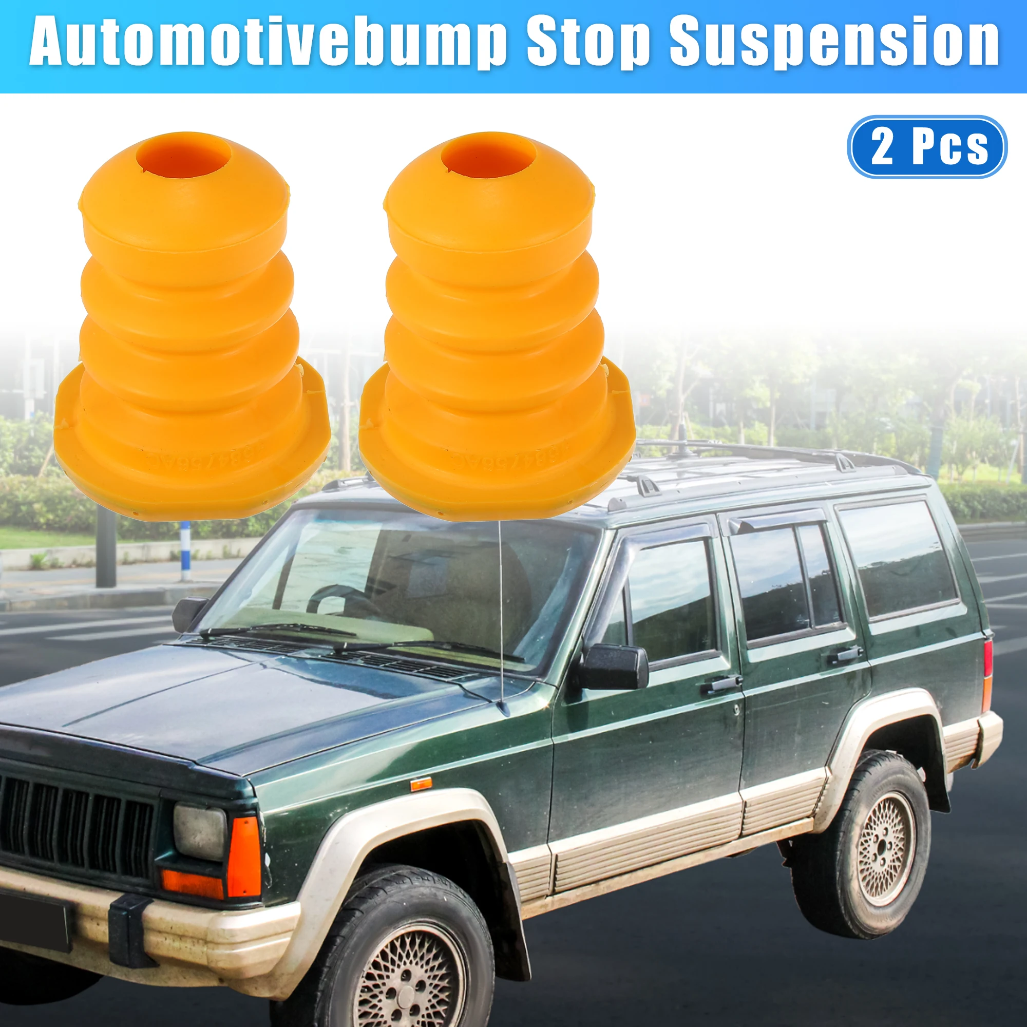 

UXCELL, 2 шт., 4,8 дюйма, задняя подвеска, стоп-ограничитель, стоп-ограничитель для Dodge Caravan 1996-2007, 4684756AC, резиновый, оранжевый