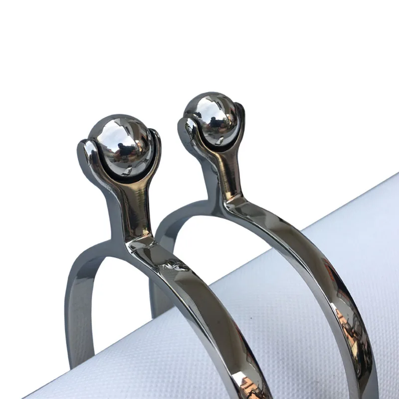 Roller Ball Spurs Horse Smooth 30mm Neck Stainless Steel Horse Riding Soft Gentle spur