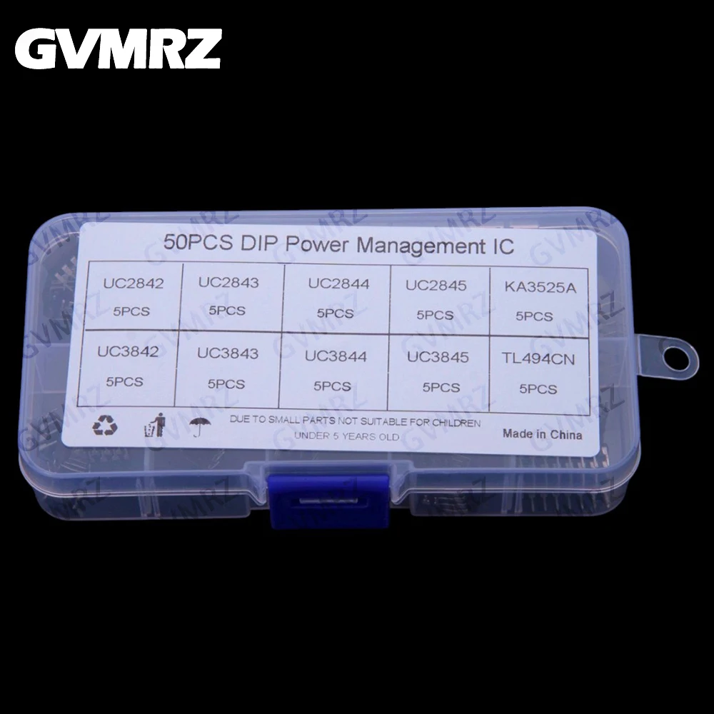 10Values ​​50PCS UC2842 UC2843 UC2844 UC2845 TL494 UC3842 UC3843 UC3844 UC3845 KA3525 DIP Power Chip