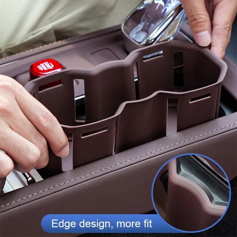 Car Center Console Silicone Water Cup Holder Insert with Car Key Card Slot for Volvo S90 B5 S90 T8 Interior Accessories 2026