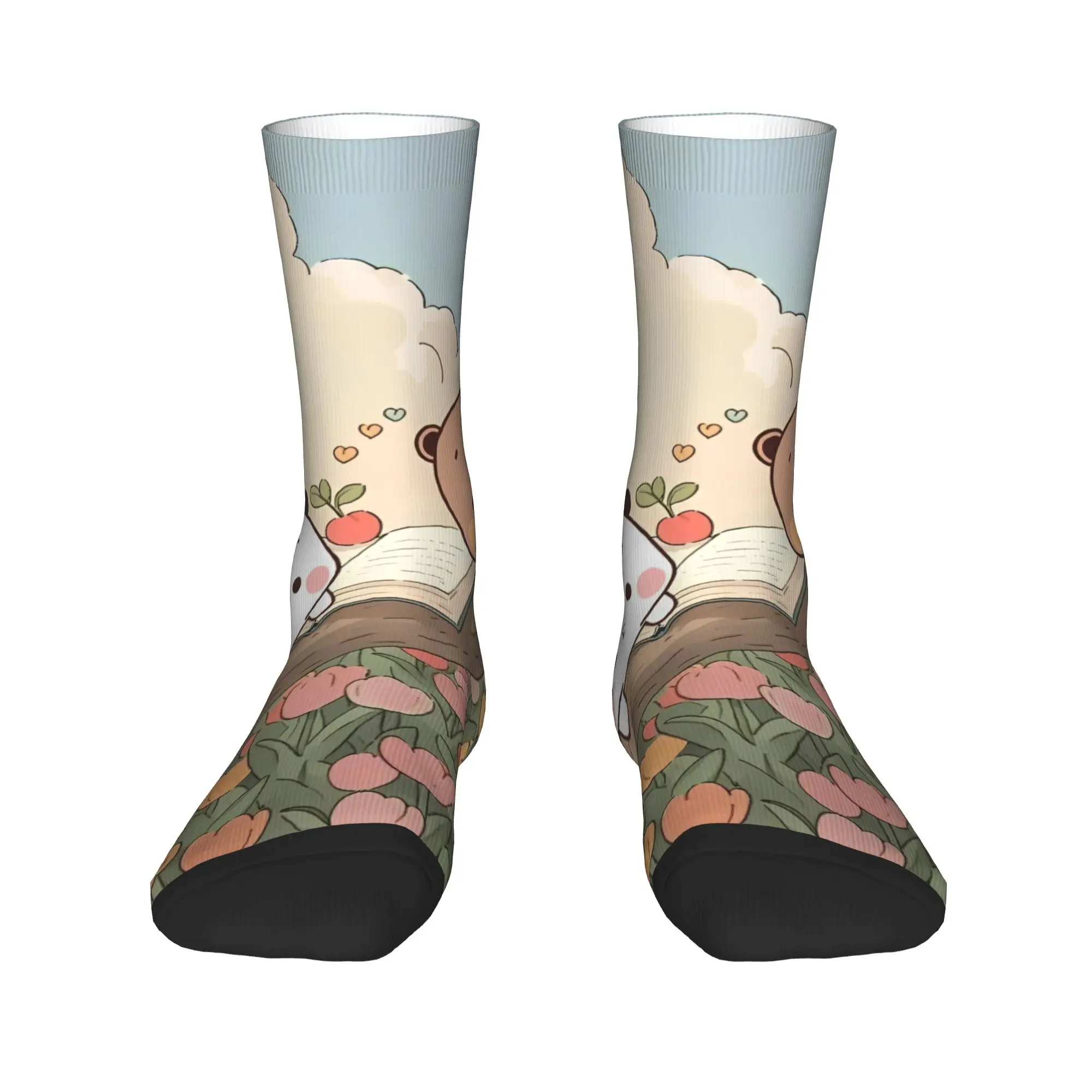 ブブとドゥドゥシリーズソックス秋ストッキング面白い男性用暖かいソフトソックスデザインランニングノンスリップソックス