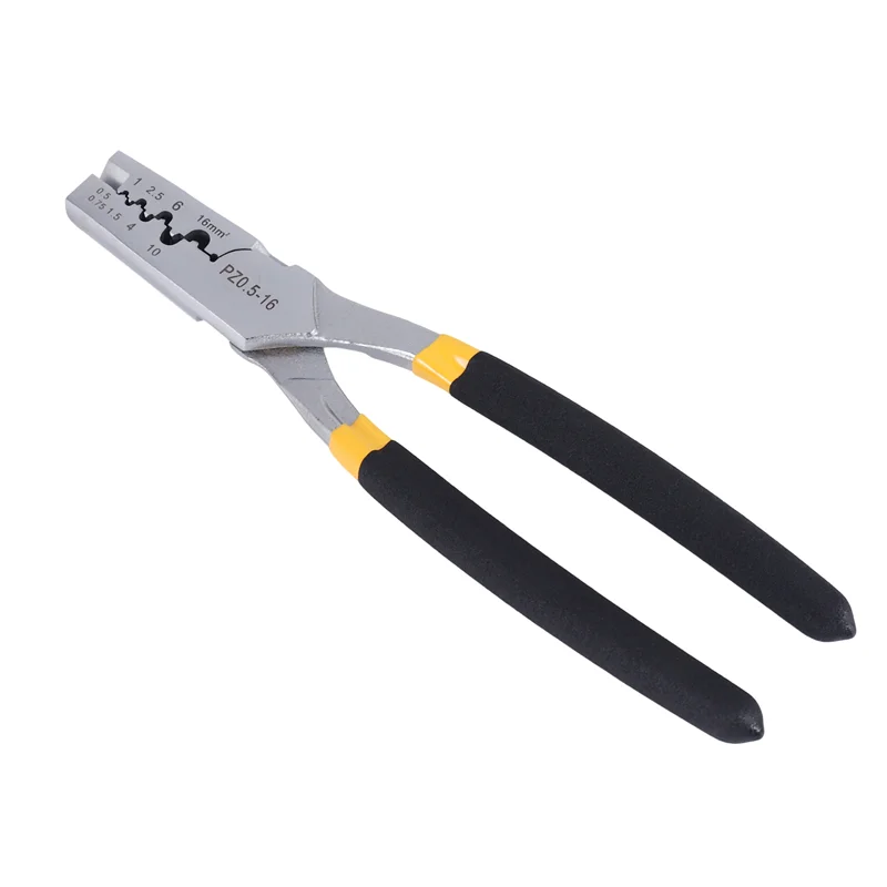 

New Shown-PZ 0.5-16 Germany Style Small Crimping Pliers For Cable End Sleeves Special Tube Terminals Clamp Hand Tools