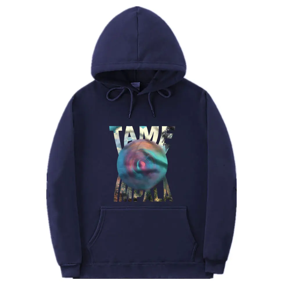 Limited Tame Impala Graphic Print Hoodie Men's Lndie Pop Rock Music Pullover Tracksuit Male Hip Hop Oversized Long Sleeve Hoody