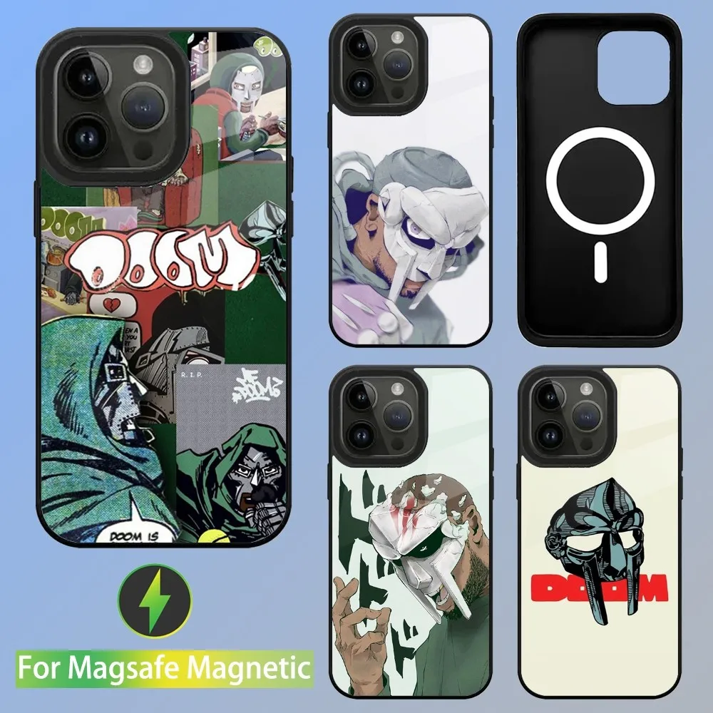 

Rapper MF DOOM Phone Case For iPhone 15,14,13,12,11,Plus,Pro,Max Mini Magsafe Magnetic Wireless Charging