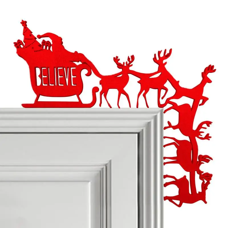 Christmas Door Frame Decorations Above Door Decor Wood Frame With Superb Cutting Furniture Mirror Chair Drawer