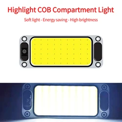 54LED 12-24V Car Reading LED Night Strip Light Interior Light Ceiling Lamp with On/Off Switch for Van Lorry Truck Camper Boat