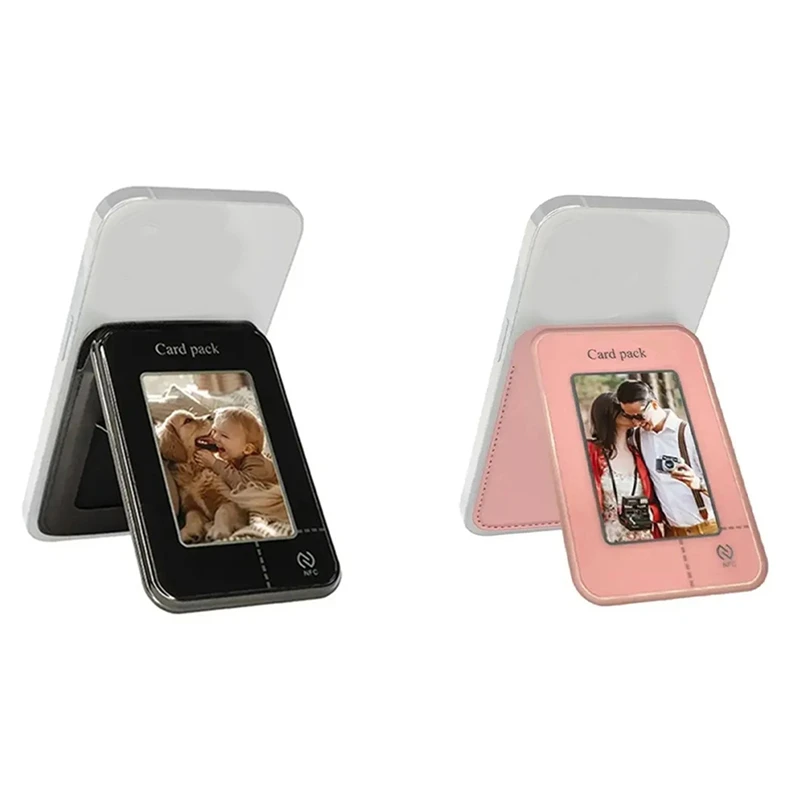 Screen Capture Phone Holder Wallet NFC DIY Picture Ink Holder DIY Electronic Ink Wallet Suitable For IOS 11-15Pro Max