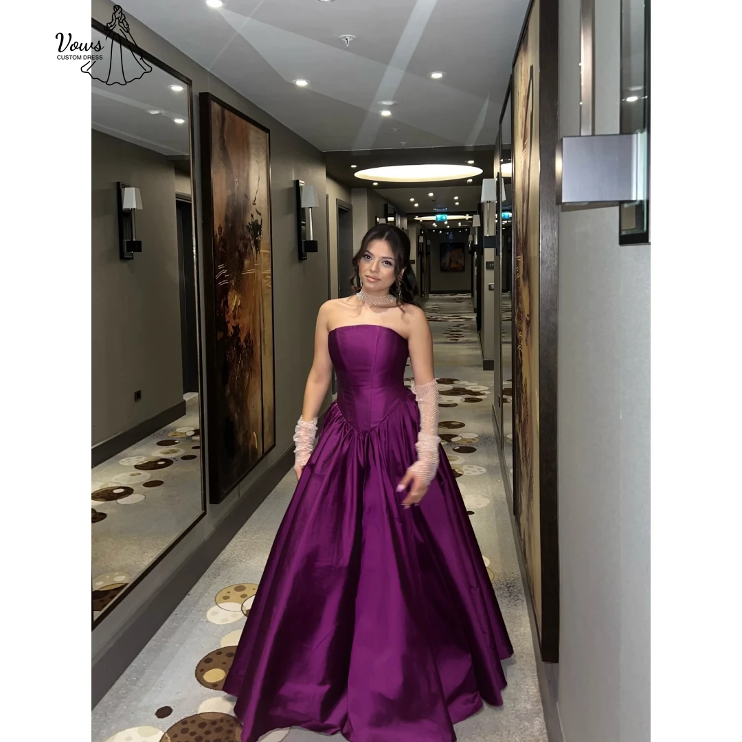 

Vows Line A Robe Soiree Off the Shoulders Beautiful Prom Dresses Store Evening Gowns Luxury Dress Custom Made Slit Ballgown 2025