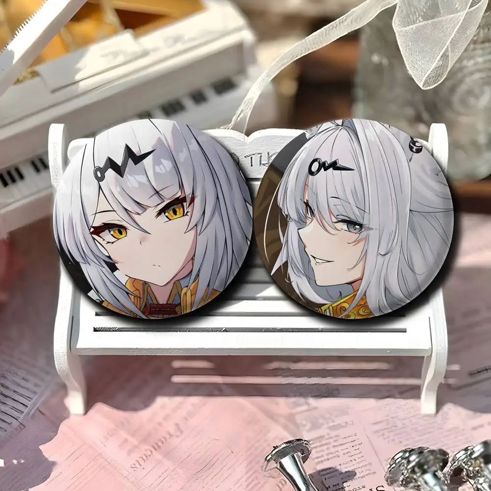 

Trigger Zenless Zone Cute Badges Round Exquisite Badge Brooches Creative Pins For Clothes Hat Backpack Gift Accessories