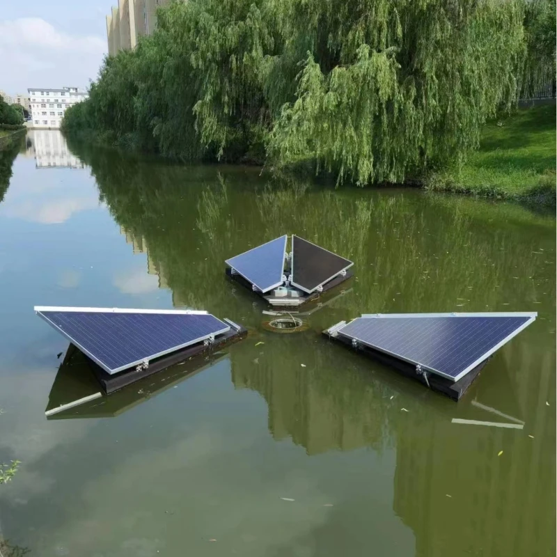 Solar water waste automatic collection equipment, duckweed black algae floating matter collection
