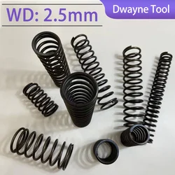 2.5mm 65MN Steel Compression Springs-High Carbon Spring Steel Coils for Industrial Machinery,Automotive,Heavy Duty Applications